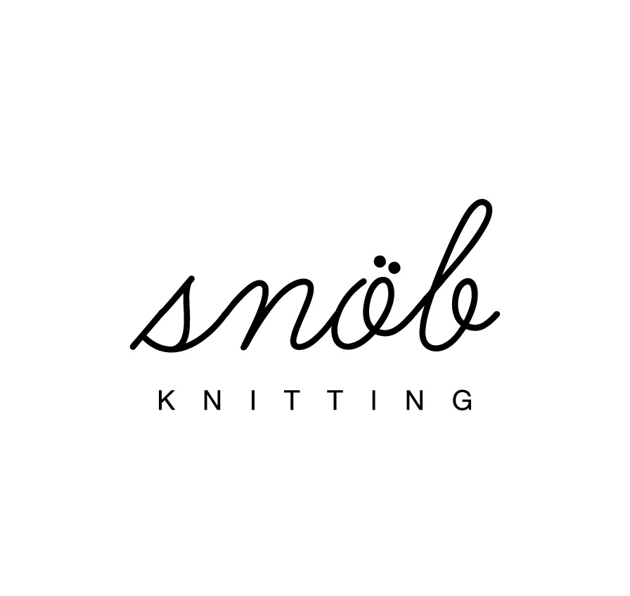Snöb Knitting logo